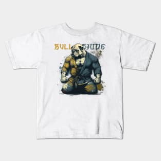 Bull-Shido: The BJJ Bulldog Kids T-Shirt